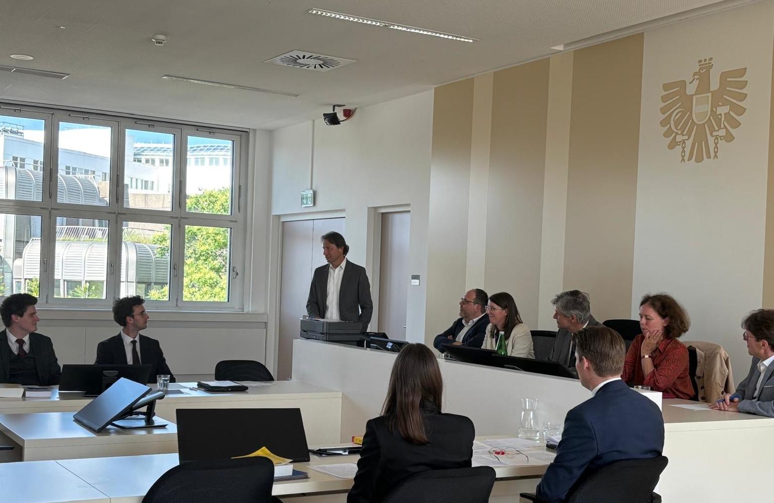 Impressionen vom Moot Court