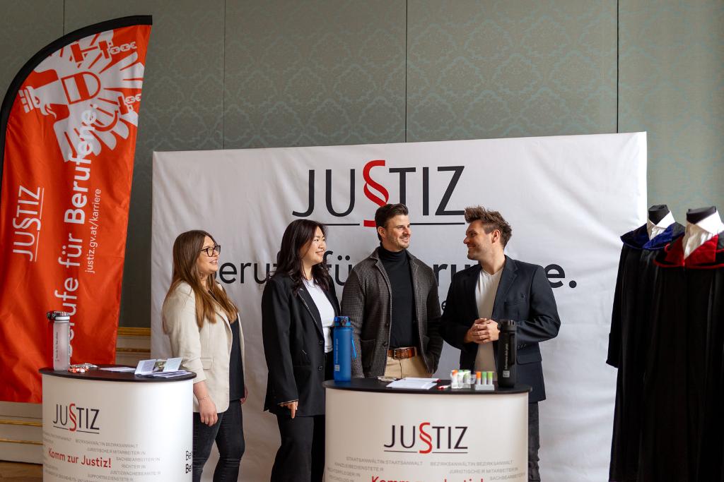 Recruiting-Veranstaltung der Justiz