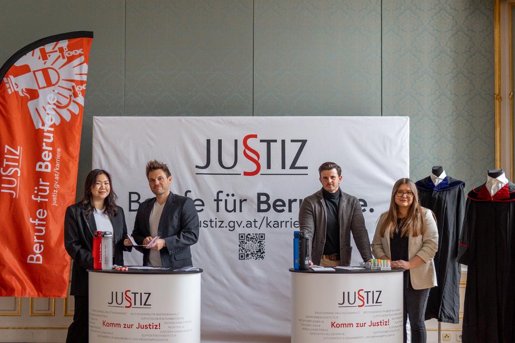 Recruiting-Veranstaltung der Justiz