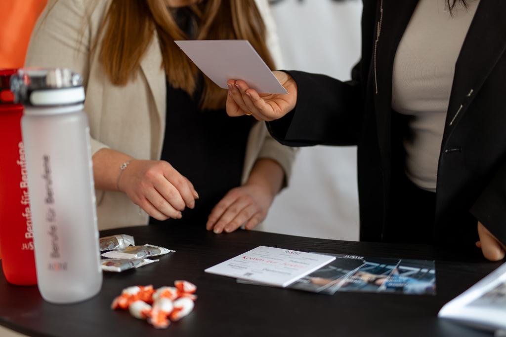 Recruiting-Veranstaltung der Justiz