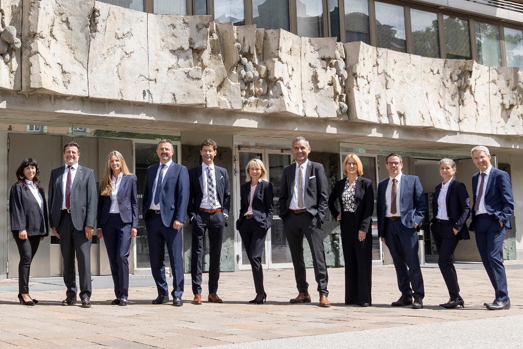 Gruppenfoto der Präsidialabteilung am Oberlandesgericht Innsbruck
